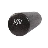 j/fit 18″ Black High Density Foam Roller