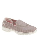 Skechers Performance Women’s Go Walk 3 Slip-On Walking Shoe,Stone,7 M US