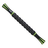 Idson Muscle Roller Stick for Athletes-18 Inches Body Massage Sticks Tools-Muscle Roller Massager for Relief Muscle Soreness,Cramping and Tightness,Help Legs and Back Recovery,Black Green