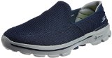 Skechers Performance Men’s Go Walk 3 Slip-On Walking Shoe,Navy/Gray,12 M US