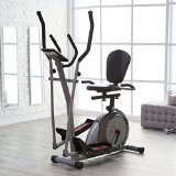 Body Rider 3-in-1 Trio-Trainer, Silver/ Red